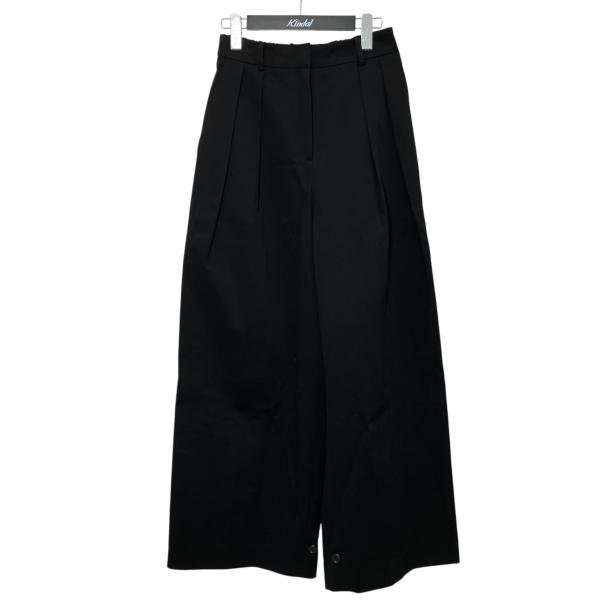 ブロッサム BLOSSOM タックパンツ BC2602SPPT013-03 ブラック サイズ：M