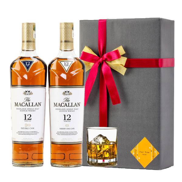 ザ・マッカラン シェリーオーク おしゃれ ラッピング 無料 プレ ゼント