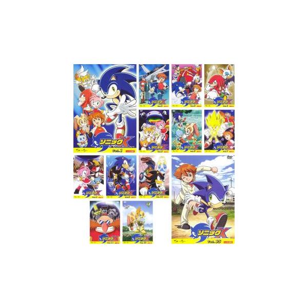 ソニック X 第1期 全13枚 第1話〜第52話 レンタル落ち 全巻セット 中古 DVD