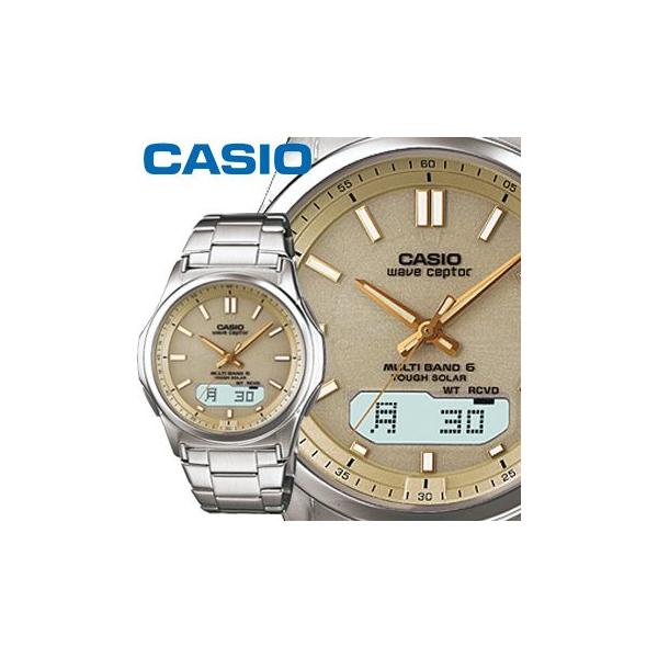 CASIO カシオ ウェーブセプター M630D メンズ ゴールド ステンレスバンド マルチバンド6 ソーラー電波時計 Wave Ceptor /【Buyee】 CASIO カシオ ウェーブセプター M630D メンズ ゴールド ステンレスバンド マルチバンド6 ソーラー電波時計 Wave Ceptor /【Buyee】