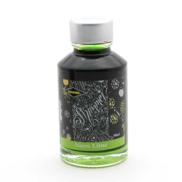 万年筆 インク ボトル DIAMINE ダイアミン シマーリングインク ネオン