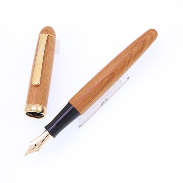 万年筆 プラチナ #3776 センチュリー 屋久杉 細字 中古-良品 SAS対象