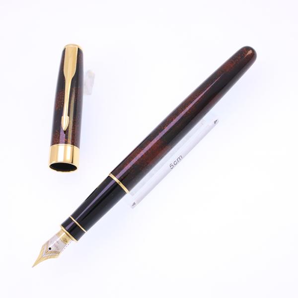 PARKER 万年筆 パーカー ソネット ビゾンフォンセ 純正漆 XF 中古-良品