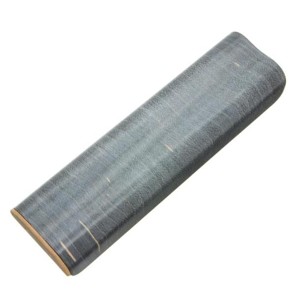 ペンケース STORIO AvanWood 万年筆ケース 2本差し ブラック(黒染め