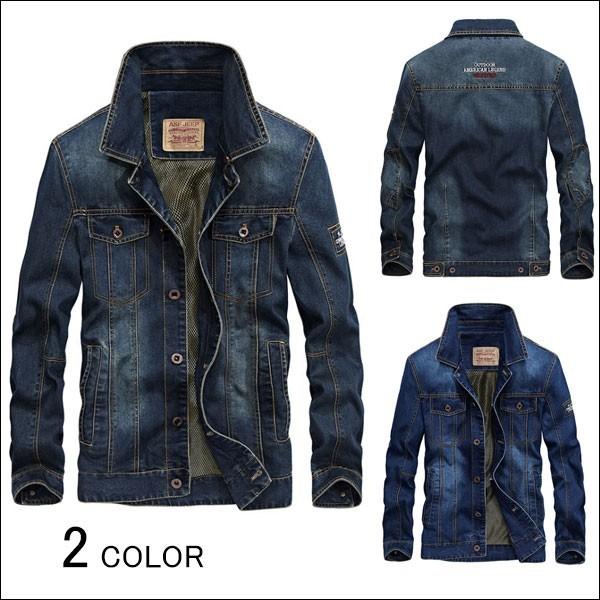 デニムジャケット メンズ Gジャン パーカー デニム 長袖 大きいサイズ ジージャン コート ショート丈 春物 秋 冬 3シーズン ヴィンテージ 新品 Pn Mungkid Go Id Index Php