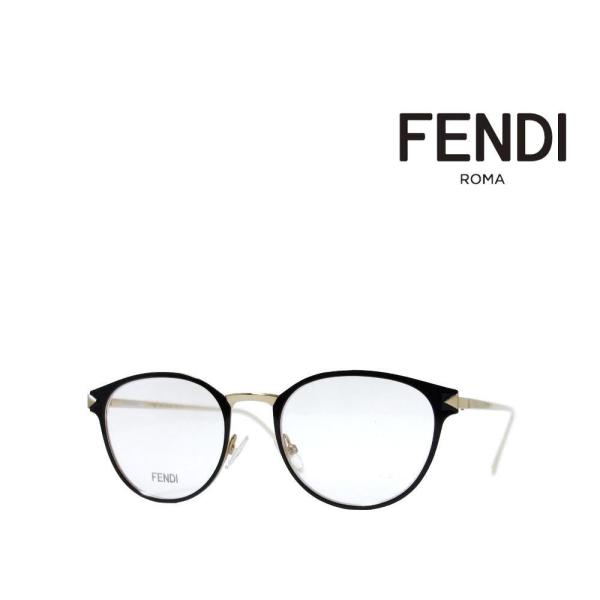 ドフラン　フェンディ FENDI】 フェンディ メガネフレーム FF0167 F0G ブラック 国内正規品