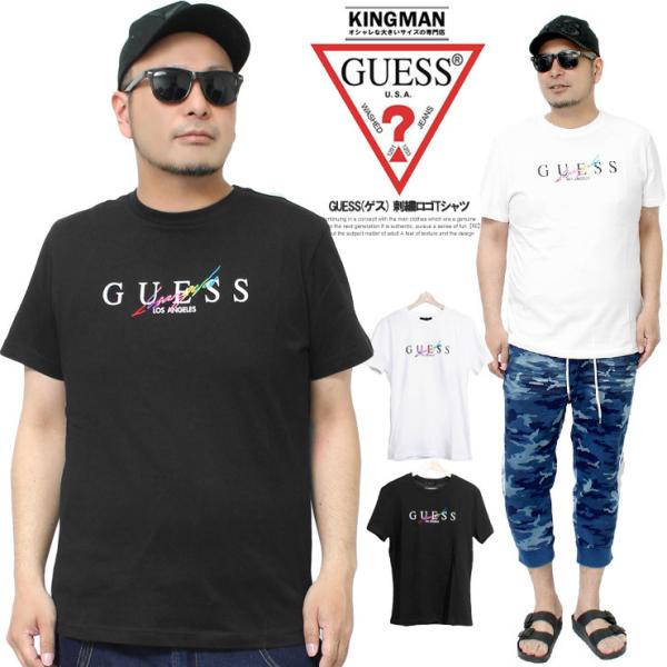 送料関税込★GUESS★Ｔシャツ 半袖 ロゴプリント SS Cn Guess Logo Tee 半袖 ロゴTシャツ | GUESS(ゲス) JAPAN