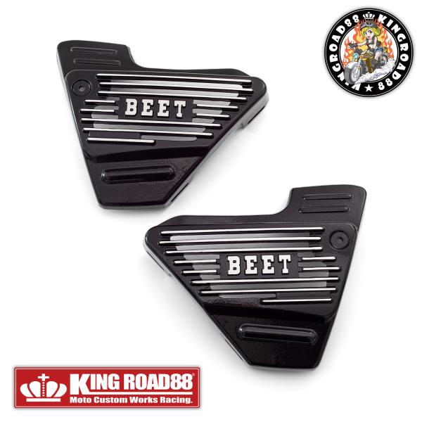 XJR400 4HM KingRoad88 サイドカバー アルフィン BEETタイプ ブラック