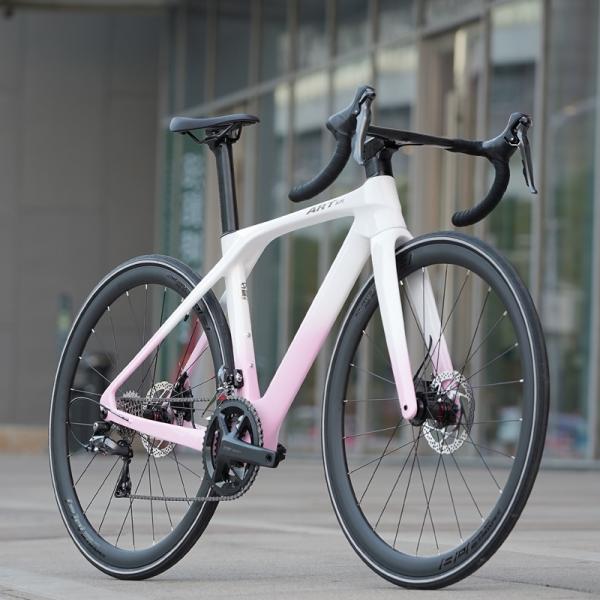 ロードバイク カーボンフレーム(東レ炭素繊維複合材料) シマノ製16段変速搭載 700×28c 700c 自転車 軽量 高級 ディスクブレーキ 通勤 通学 送料無料 CBR16