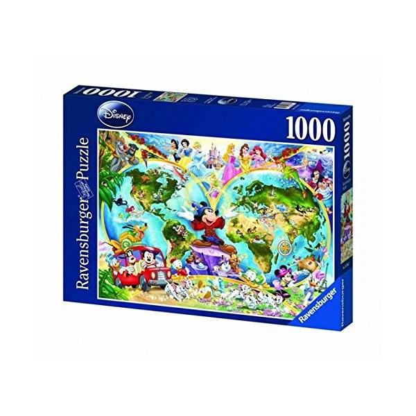 Ravensburger ディズニー ジグソーパズル 1000ピース 世界地図 王様のおもちゃ Yahoo 店 通販 Yahoo ショッピング