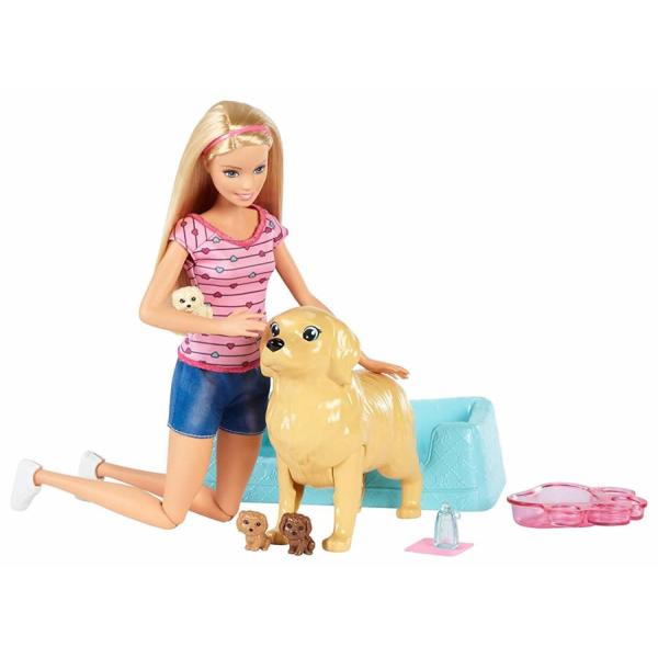 バービー 生まれたての子犬とお母さん犬 ドール プレイセット 王様のおもちゃ Yahoo 店 通販 Yahoo ショッピング