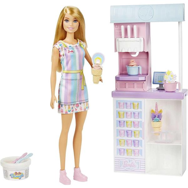 Barbie（バービー） アイスクリームショップ ドール & プレイセット
