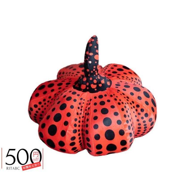 草間彌生 カボチャ型オブジェ Max.5】草間彌生南瓜オブジェ 黄_Yayoi Kusama Pumpkin Object