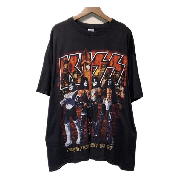 BLUE RAIN Tシャツ KISS 90's vintage ALIVE/WORLD TOUR 96' 97 