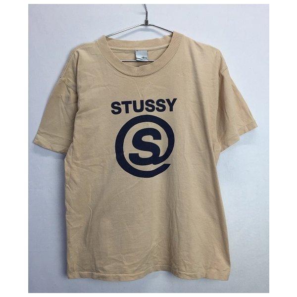 STUSSY Tシャツ 半袖 カットソー クルーネック コットン プリント ロゴ