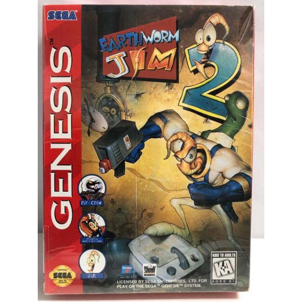 EARTHWORM JIM 2 アースワームジム２【中古・通常版・北米版】