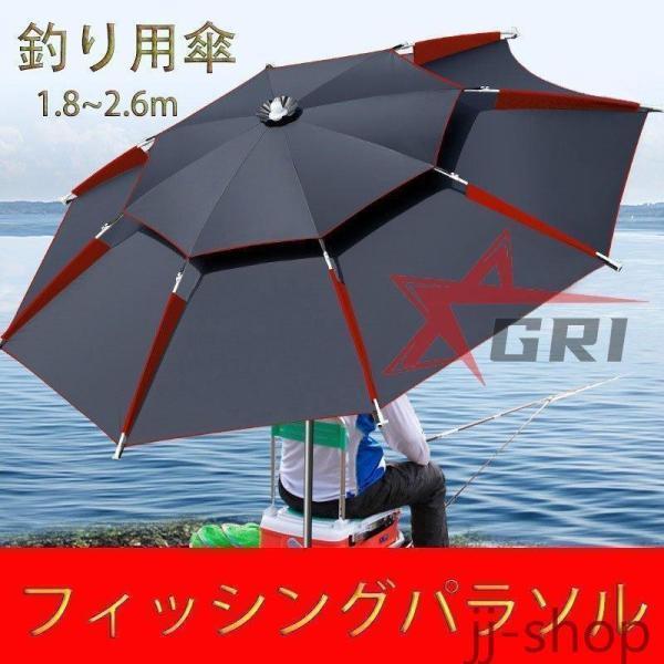 ☆商品の詳細とスベック晴雨兼用！収納バッグ付きフィッシングパラソル☆商品仕様材質：アルミ合金、PPC、オックスフォード重量：約2.13~2.7kg傘高さ：1.78~2.22m伸縮長さ：1.05~1.37mシャフトの直径：1.65~2.3mカ...