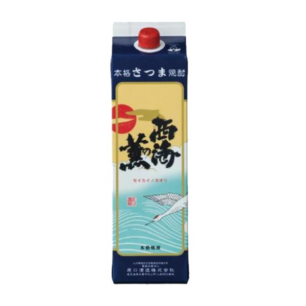 西海の薫 パック 25度 1800ml 芋焼酎 南国酒造