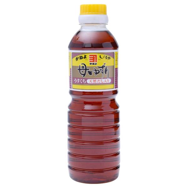 かねよしょうゆ　母ゆずり　うすくち　500ml　カネヨ醤油　鹿児島