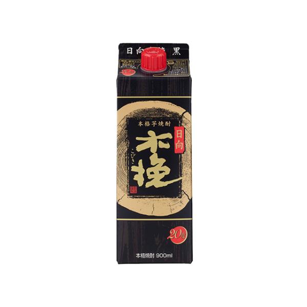日向木挽(ひゅうがこびき) 黒 20度 パック 900ml 芋焼酎 雲海酒造