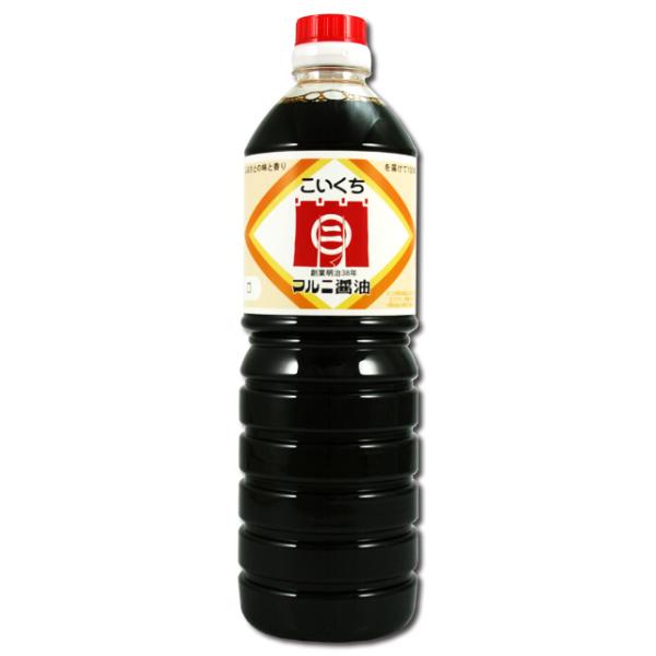 マルニ　こいくち醤油甘口　ペット　1L