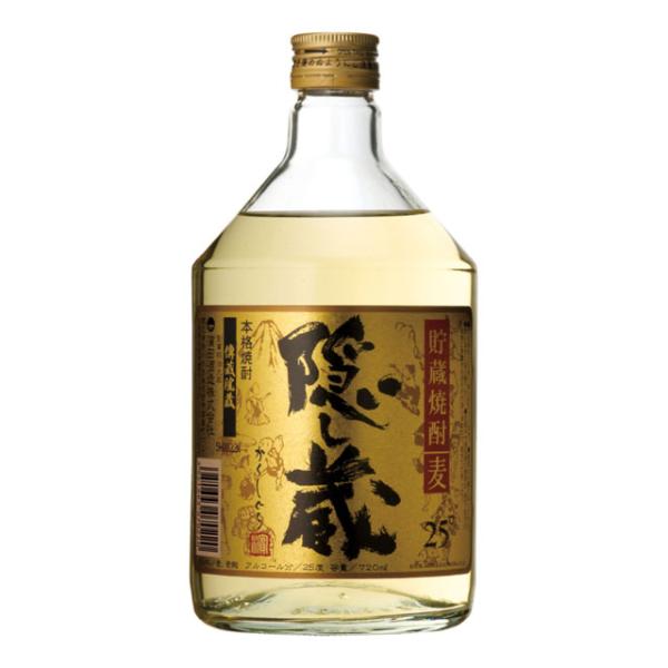  隠し蔵 720ml 25度 濱田酒造 長期貯蔵麦焼酎