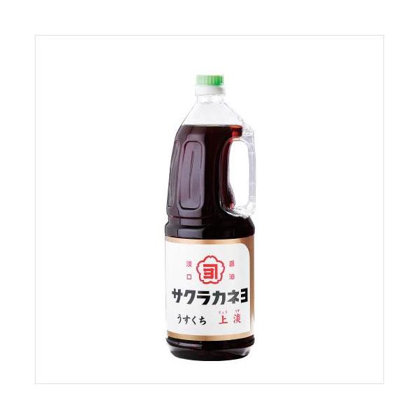 サクラカネヨ　薄口醤油　上淡　1.8L　吉村醸造　鹿児島