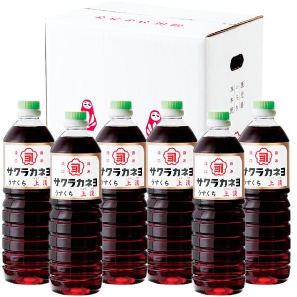 商品詳細■商品種別:調味料■内容量:1000ml　6本■メーカー:吉村醸造■コメント:薩摩の料理に欠かせない豊潤な味わい、深い旨味、まろやかな甘みのお醤油です。 塩分16.9％