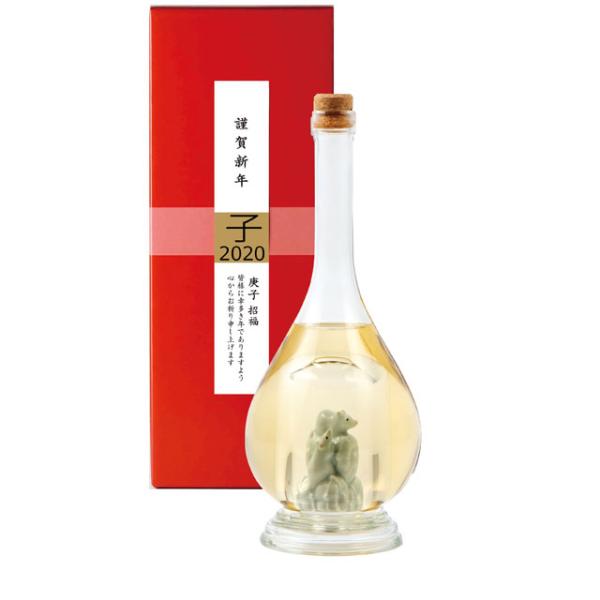 八鹿酒造 2020年 干支ボトル 子(ね) 500ml瓶化粧箱入 熟成麦焼酎