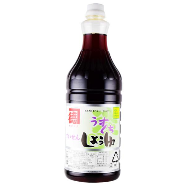 送料無料　カネトク醤油　すいせんうすくち醤油　1.8L×10本　　佐賀屋醸造　薄口醤油　鹿児島阿久根醤油　メーカー直送　代引不可同梱不可