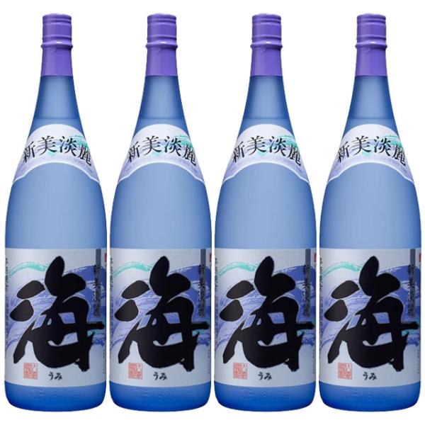 限定品 海 25度 1800ml ×4本 セット 芋焼酎 大海酒造※北海道・東北エリアは別途運賃が1000円発生します。