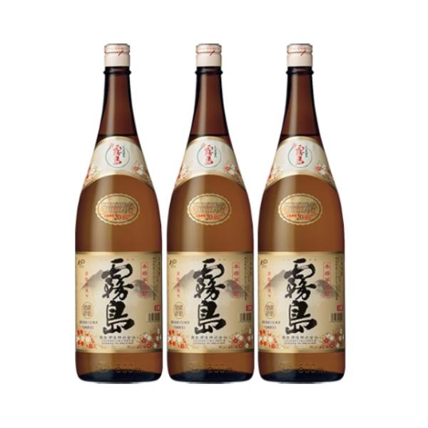 宮崎限定 霧島 20度 1800ml×3本 芋焼酎 霧島酒造※北海道・東北エリアは