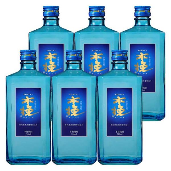 木挽BLUE(こびきブルー) 25度 720ml×6本 芋焼酎 雲海酒造 宮崎県