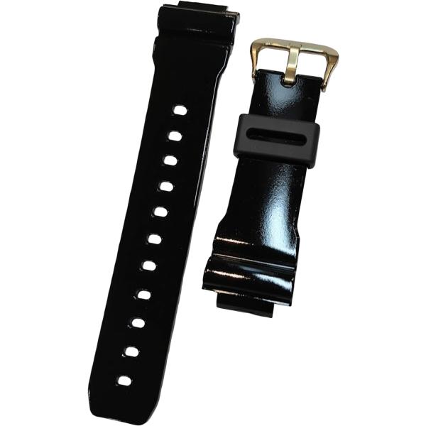 DW-6900CC ベルト状態悪い クレイジーBL CASSIS カシス DUNKERQUE ダンケルク アリゲーター ワニ革 時計ベルト