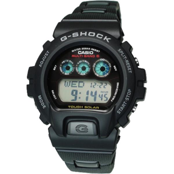 G-SHOCK カシオ ソーラー電波 GW-6900メタルコアバンド装着の G-SHOCK カシオ ソーラー電波 GW-6900メタルコアバンド装着の