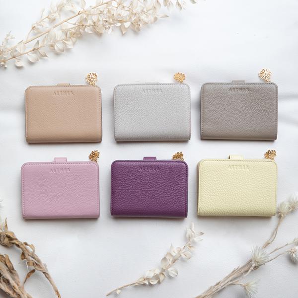 軽量な折り畳み自転車 AETHER 二つ折り財布 ミニ財布 レディース