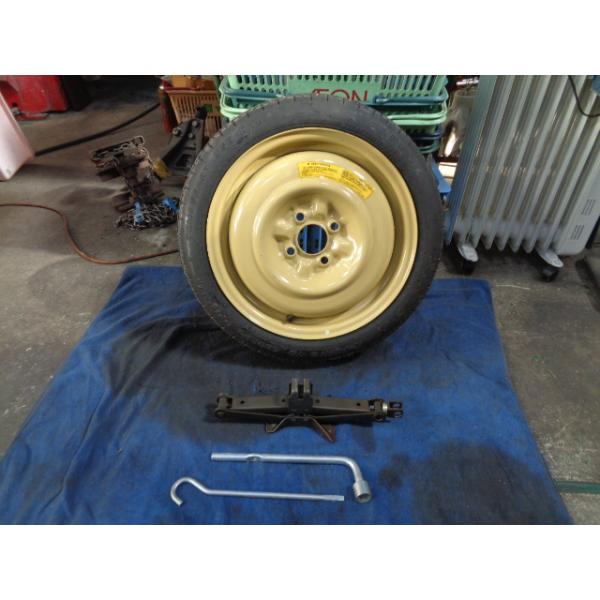 スズキ（SUZUKI） Kei ターボ HN11S 純正 スペアタイヤ 1本 ジャッキ