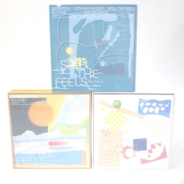 CD SEVENTEEN SPILL THE FEEL BLUE(Ver.0)・FEEL NEW(Ver.1)・FEEL YOU