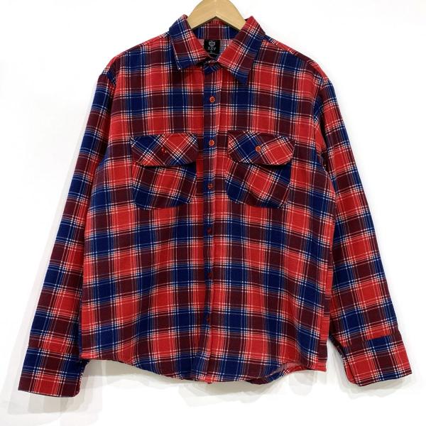 B'z 稲葉浩志 着用 復刻 チェックネルシャツ XXV Lサイズ ※中古 : お宝