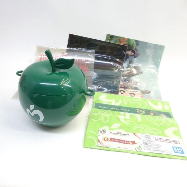 Mrs. GREEN APPLE グッズセット Mrs. GREEN APPLE ミセス グッズ クリアファイル 3点/ポップコーンBOX