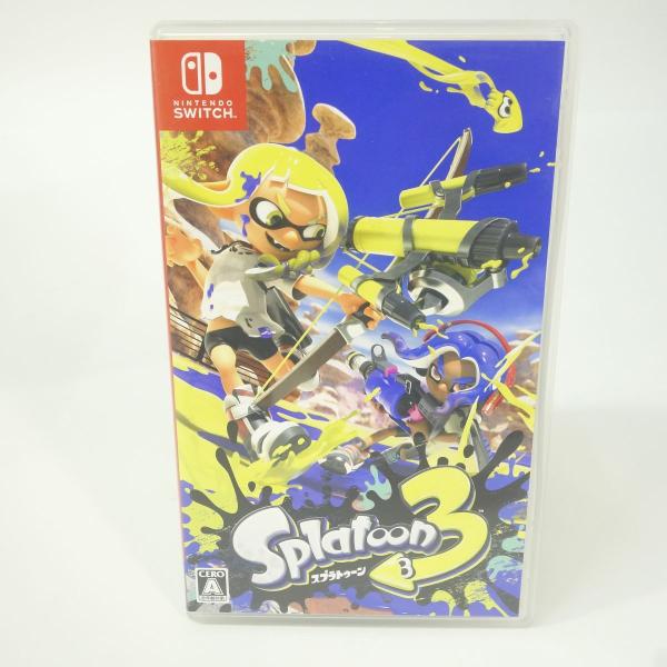 Nintendo Switchソフト スプラトゥーン3 ※中古 : お宝ストア Nintendo Switchソフト スプラトゥーン3 ※中古 : お宝ストア