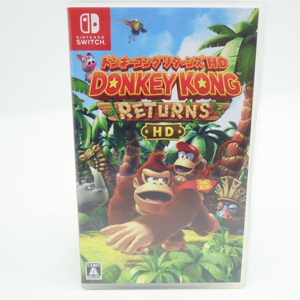 Nintendo Switch 本体 とドンキーコングリターンズのソフト　セット Nintendo Switchソフト ドンキーコング リターンズ HD ※中古 : お宝