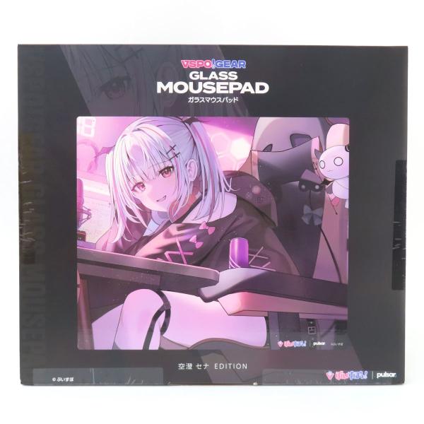 未開封】VSPO! GEAR ぶいすぽっ！ ガラスマウスパッド 空澄セナ