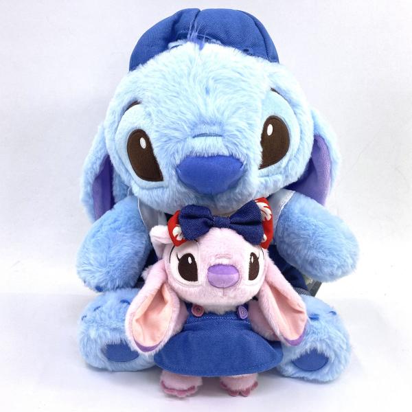 ディズニーストア　エンジェル　デニム　ぬいぐるみ ディズニーストア スティッチ デニム ぬいぐるみ エンジェル
