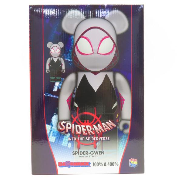 その他 MEDICOM TOY - Be@rbrick SPIDER-GWEN 100% & 400% kinoko-dou_065s-250907-019fux