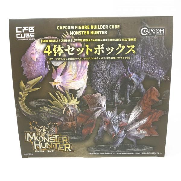 内箱未開封】 CAPCOM FIGURE BUILDER CUBE MONSTER HUNTER 4体セット