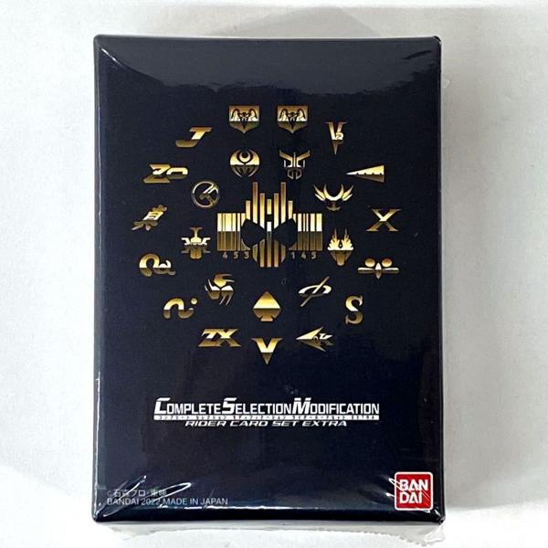 未開封】COMPLETE SELECTION MODIFICATION CSM ライダーカードセット