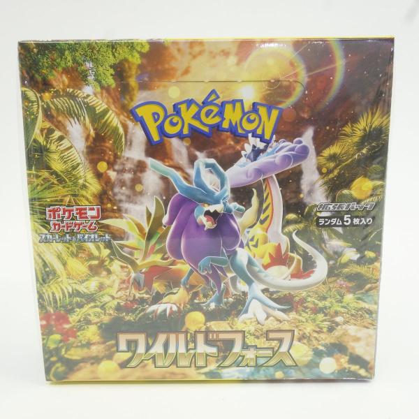 ポケモンカード スカーレット&バイオレット 拡張パック ワイルドフォース 未開封】ポケモンカードゲーム スカーレット＆バイオレット 拡張パック