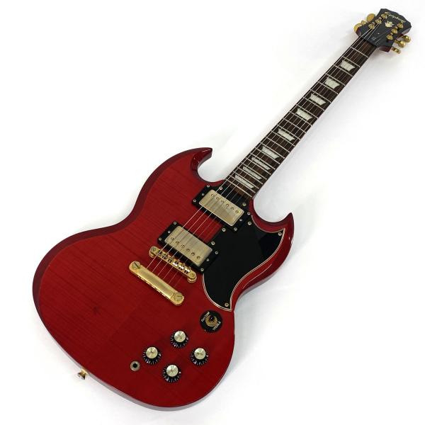 Epiphone（エピフォン） G-400 Deluxe チェリー SGタイプ エレキギター