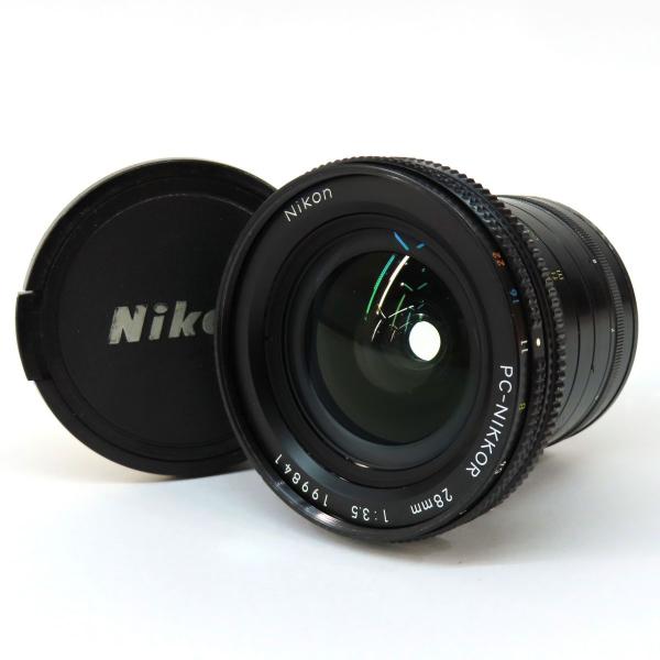 美品　ニコン　Nikon PC-NIKKOR 28mm f3.5 Nikon ニコン PC-Nikkor 28mm F3.5 マニュアルフォーカス マウント